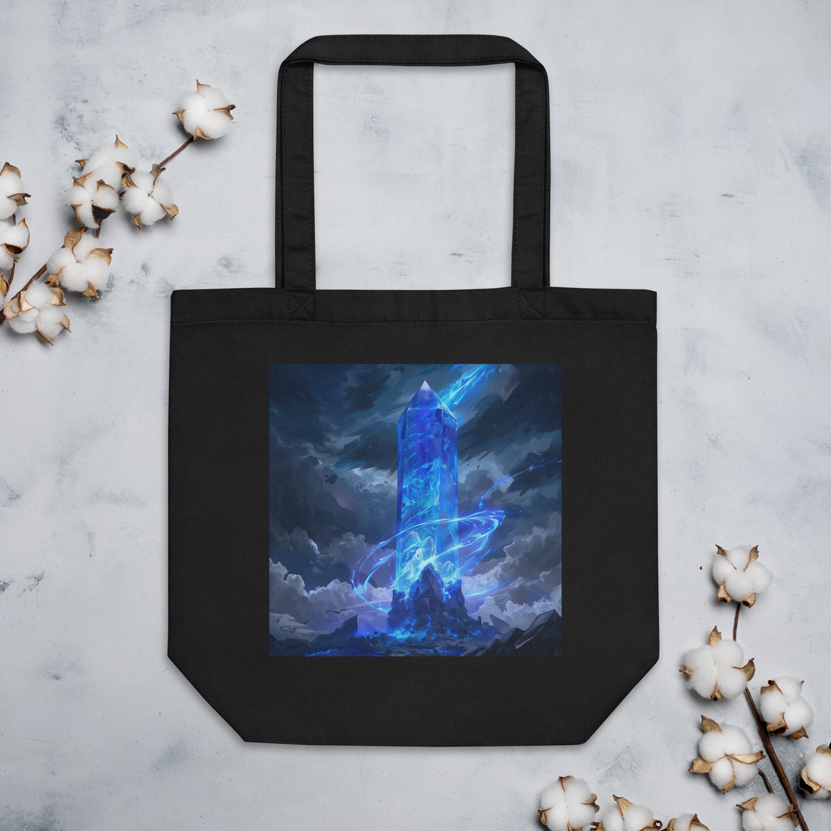 Sapphire Tower Eco Tote Bag